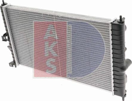 AKS Dasis 190310N - Radiator, engine cooling autospares.lv