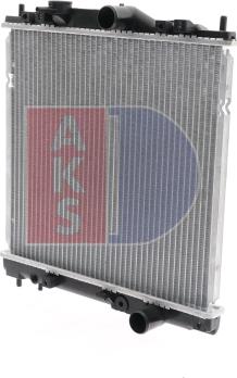 AKS Dasis 140480N - Radiator, engine cooling autospares.lv