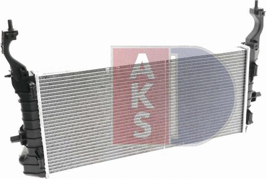 AKS Dasis 140670N - Radiator, engine cooling autospares.lv