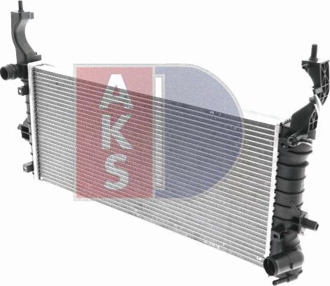 AKS Dasis 140670N - Radiator, engine cooling autospares.lv