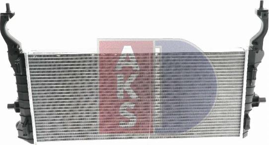 AKS Dasis 140670N - Radiator, engine cooling autospares.lv