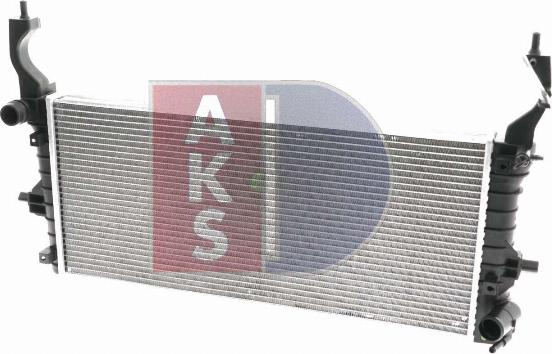 AKS Dasis 140670N - Radiator, engine cooling autospares.lv