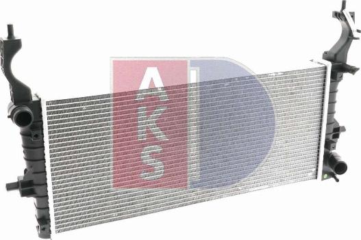 AKS Dasis 140670N - Radiator, engine cooling autospares.lv