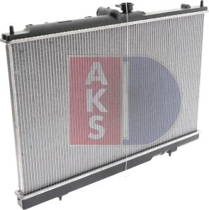 AKS Dasis 140088N - Radiator, engine cooling autospares.lv