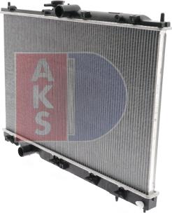 AKS Dasis 140088N - Radiator, engine cooling autospares.lv