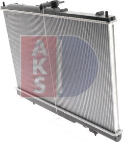 AKS Dasis 140088N - Radiator, engine cooling autospares.lv