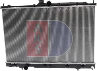 AKS Dasis 140088N - Radiator, engine cooling autospares.lv