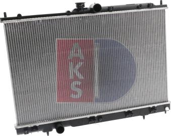 AKS Dasis 140088N - Radiator, engine cooling autospares.lv