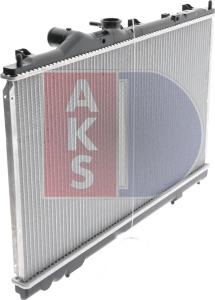 AKS Dasis 140026N - Radiator, engine cooling autospares.lv