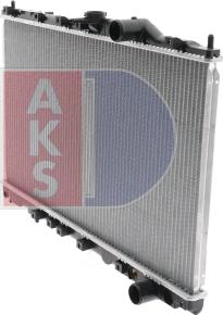 AKS Dasis 140026N - Radiator, engine cooling autospares.lv