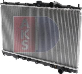 AKS Dasis 140026N - Radiator, engine cooling autospares.lv