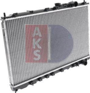 AKS Dasis 140100N - Radiator, engine cooling autospares.lv