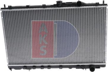 AKS Dasis 140100N - Radiator, engine cooling autospares.lv