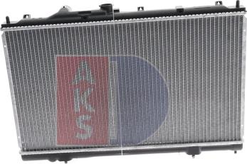 AKS Dasis 140100N - Radiator, engine cooling autospares.lv