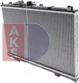 AKS Dasis 140100N - Radiator, engine cooling autospares.lv