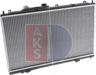 AKS Dasis 140100N - Radiator, engine cooling autospares.lv