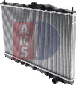 AKS Dasis 140100N - Radiator, engine cooling autospares.lv