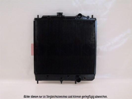 AKS Dasis 140210N - Radiator, engine cooling autospares.lv