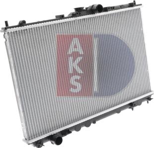 AKS Dasis 141070N - Radiator, engine cooling autospares.lv