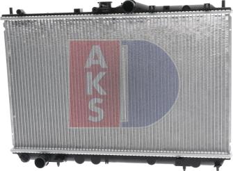 AKS Dasis 141070N - Radiator, engine cooling autospares.lv