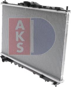 AKS Dasis 141070N - Radiator, engine cooling autospares.lv