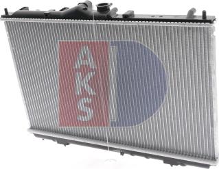 AKS Dasis 141070N - Radiator, engine cooling autospares.lv