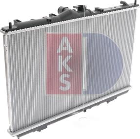 AKS Dasis 141070N - Radiator, engine cooling autospares.lv