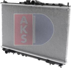 AKS Dasis 141070N - Radiator, engine cooling autospares.lv