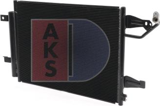 AKS Dasis 142023N - Condenser, air conditioning autospares.lv