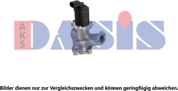 AKS Dasis 155025N - EGR Valve autospares.lv