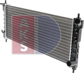 AKS Dasis 150450N - Radiator, engine cooling autospares.lv