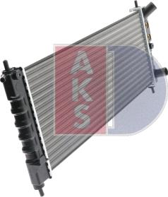 AKS Dasis 150450N - Radiator, engine cooling autospares.lv