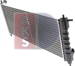 AKS Dasis 150450N - Radiator, engine cooling autospares.lv