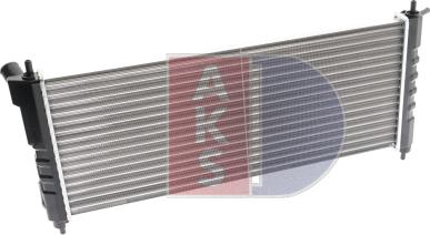 AKS Dasis 150450N - Radiator, engine cooling autospares.lv