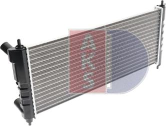 AKS Dasis 150450N - Radiator, engine cooling autospares.lv