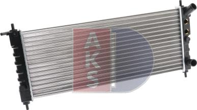 AKS Dasis 150450N - Radiator, engine cooling autospares.lv