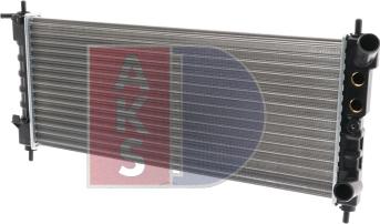 AKS Dasis 150450N - Radiator, engine cooling autospares.lv