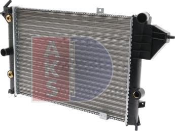 AKS Dasis 150600N - Radiator, engine cooling autospares.lv