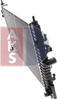 AKS Dasis 150093N - Radiator, engine cooling autospares.lv