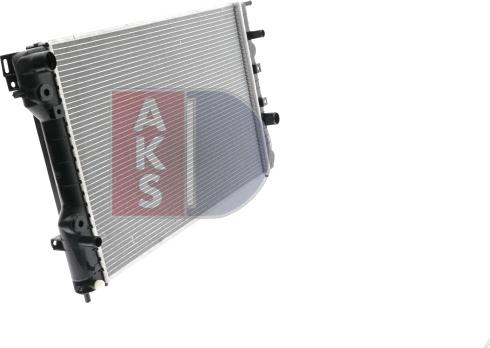 AKS Dasis 150041N - Radiator, engine cooling autospares.lv