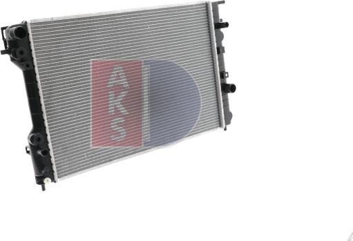 AKS Dasis 150041N - Radiator, engine cooling autospares.lv