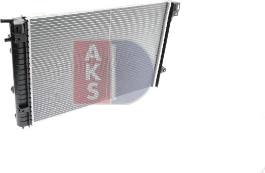 AKS Dasis 150041N - Radiator, engine cooling autospares.lv