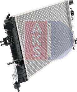 AKS Dasis 150056N - Radiator, engine cooling autospares.lv