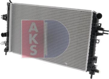 AKS Dasis 150056N - Radiator, engine cooling autospares.lv