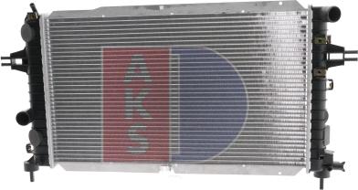 AKS Dasis 150065N - Radiator, engine cooling autospares.lv