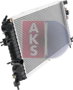 AKS Dasis 150065N - Radiator, engine cooling autospares.lv