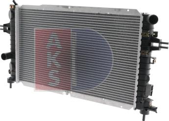 AKS Dasis 150065N - Radiator, engine cooling autospares.lv