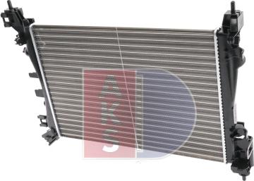 AKS Dasis 150068N - Radiator, engine cooling autospares.lv