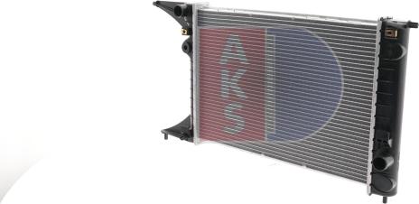 AKS Dasis 150000N - Radiator, engine cooling autospares.lv