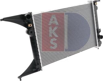 AKS Dasis 150000N - Radiator, engine cooling autospares.lv